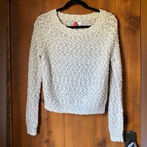 Women’s woven sweater, size small